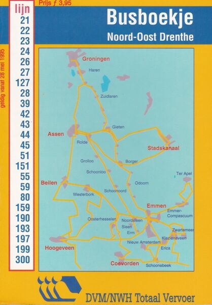Bestand:DVM-NWH Busboekje Noord-Oost Drenthe 1995-1996.jpg