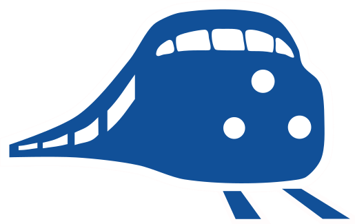 Bestand:Trein blauw.svg