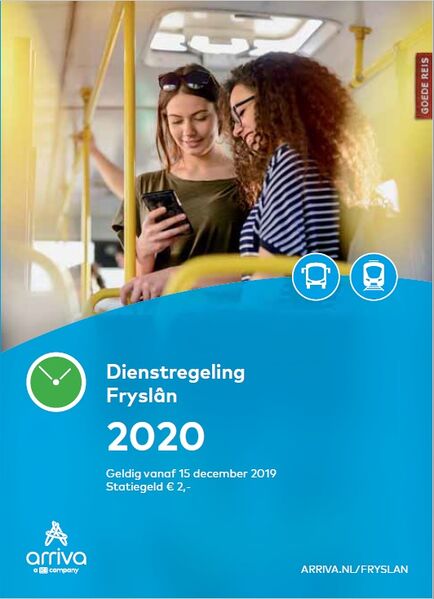Bestand:Arriva Busboekje Fryslan 2020.jpg