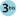 Ligne 3bis Paris.svg